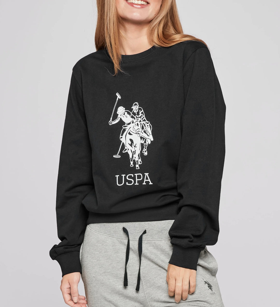 U.S. Polo Sweatshirt Carice Black