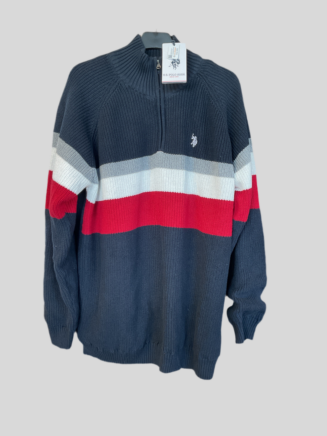 U.S. Polo Windbreaker Navy Y10 M