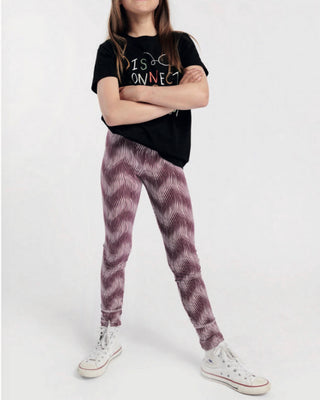 Wavy striped leggings kids - 222302/A23