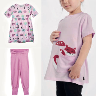 Pink kids 3 pieces collection in size 98/104- A 5