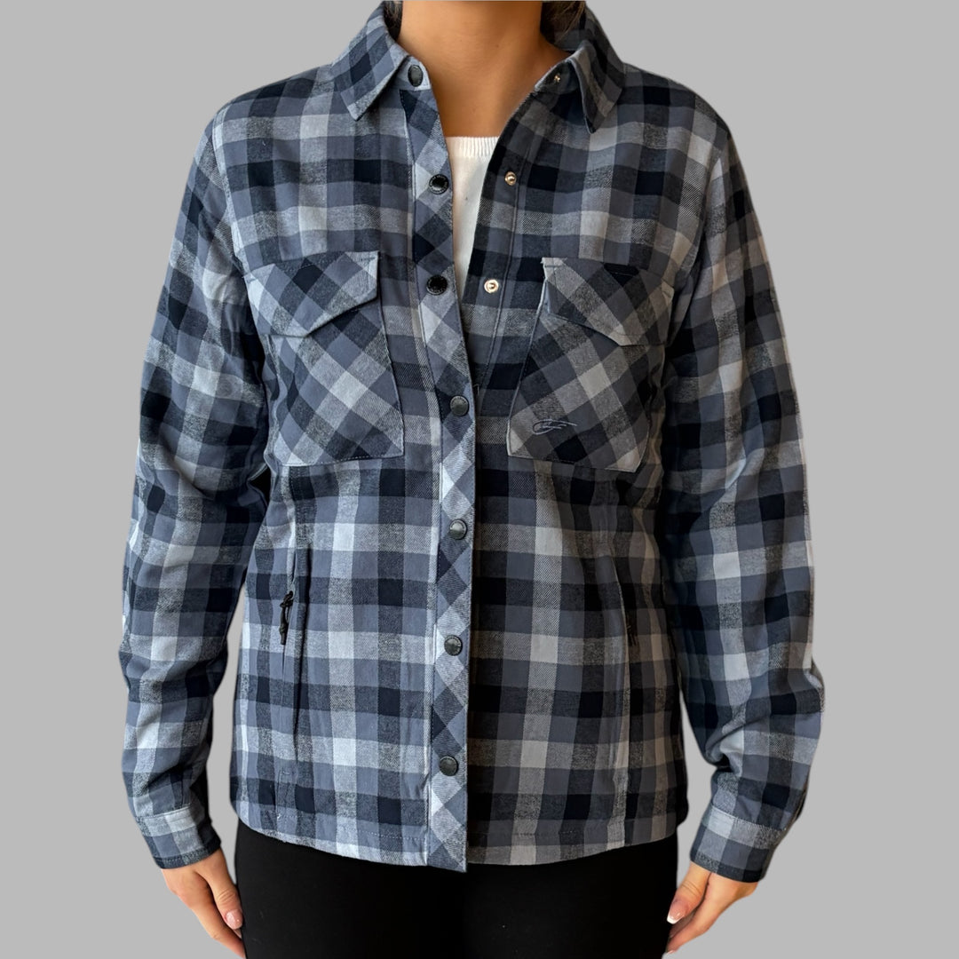 Fiveseasons Padded Shirt Beaver W