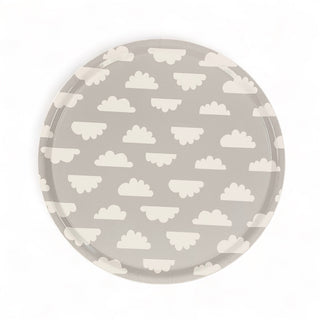 Cloudy tray large grey - B 20