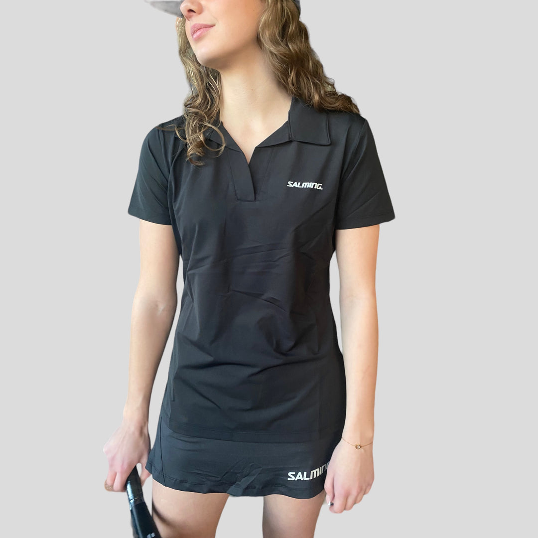 Salming Race Polo Black 1151 YB 4