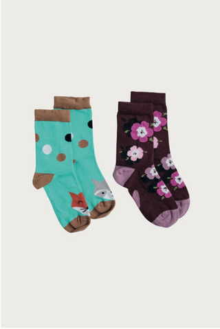 Socks with Faces, primula - 222502 / GG 7