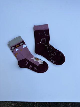 Kids socks with star signs, puppy love 212501 / GG 9