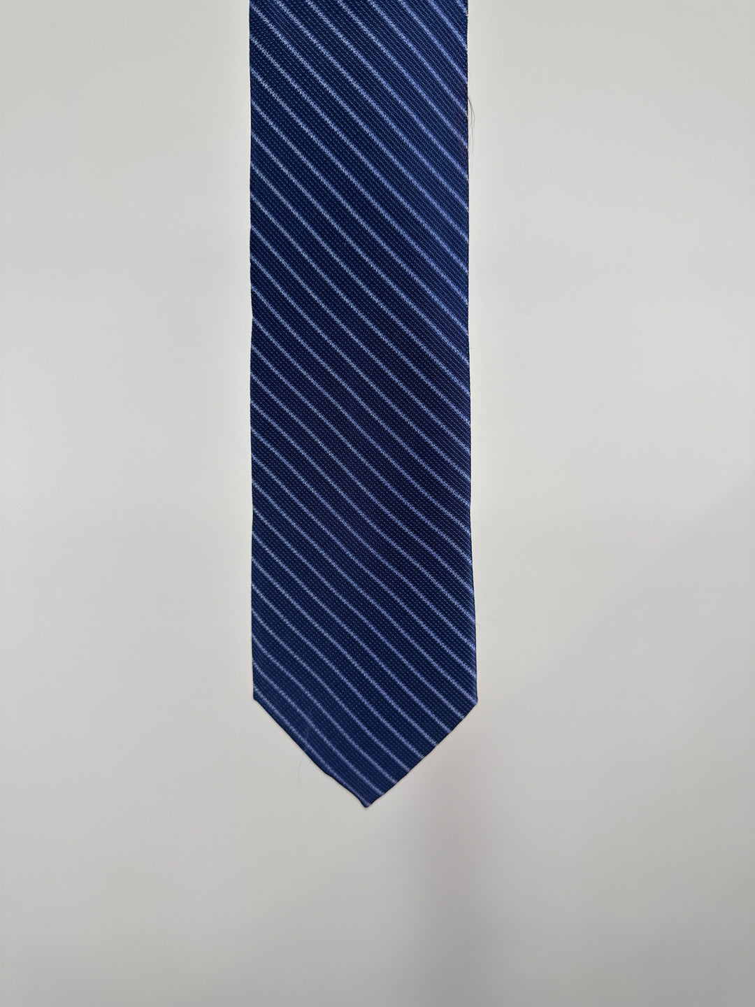Michael Kors Striped Tie in Blue