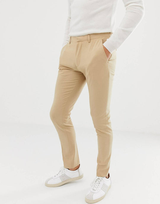 asos-design-super-skinny-smart-trousers-in-stone