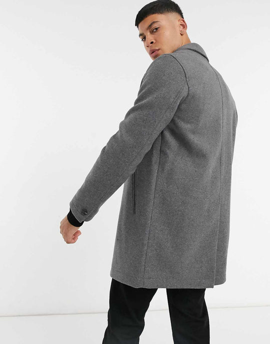 asos-design-villasekoitetakki-harmaa