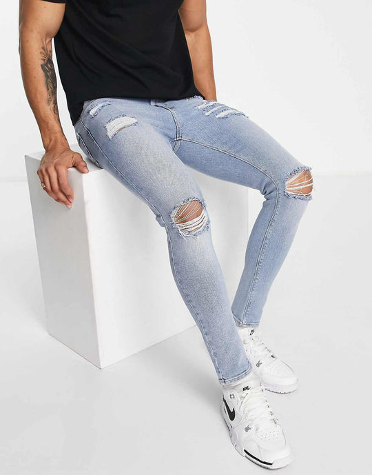 ASOS Design Spray On Vintage Look Jeans