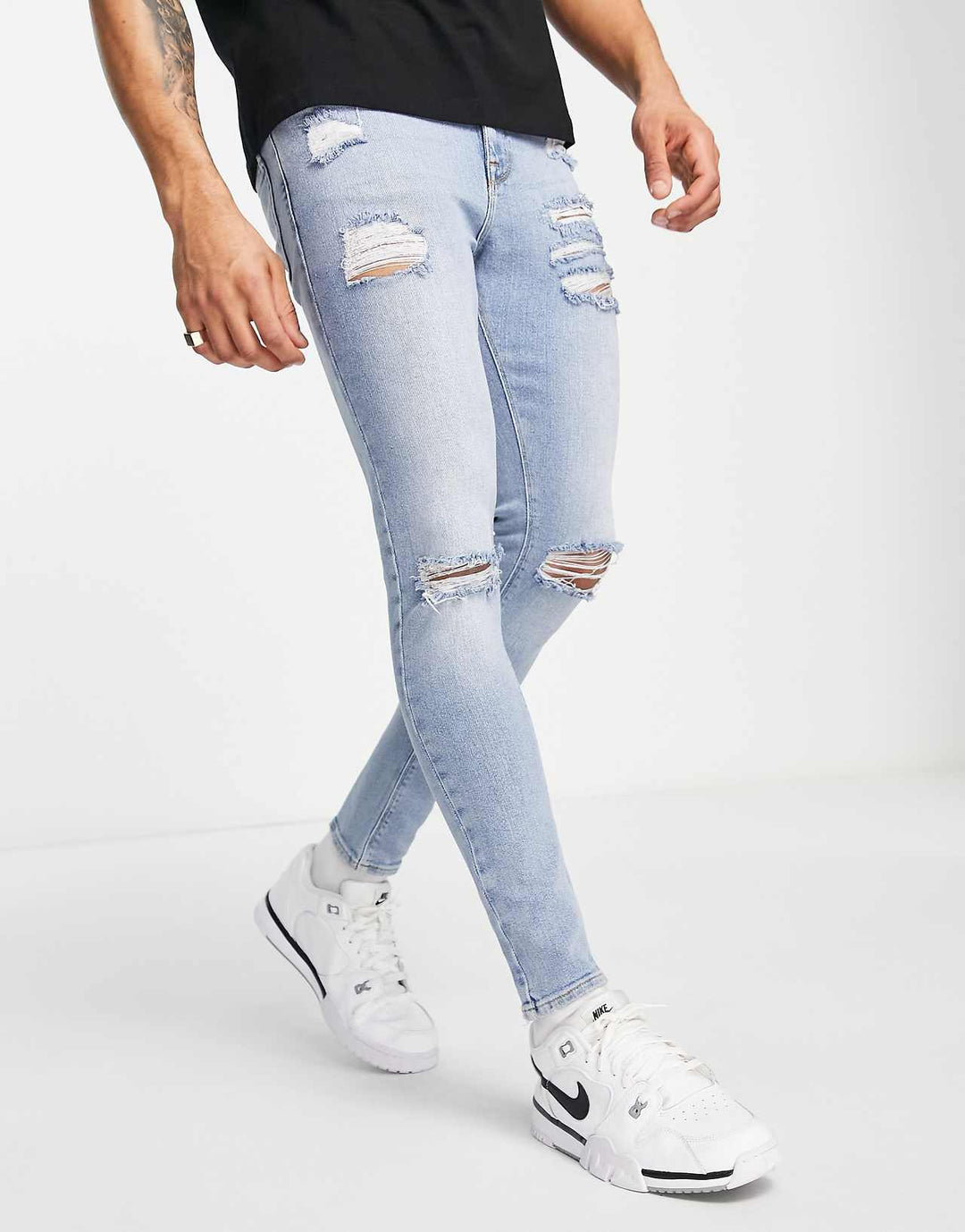 ASOS Design Spray On Vintage Look Jeans