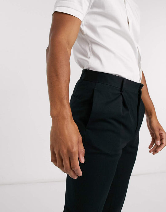 ASOS Design Super Skinny Smart Trouser in Black