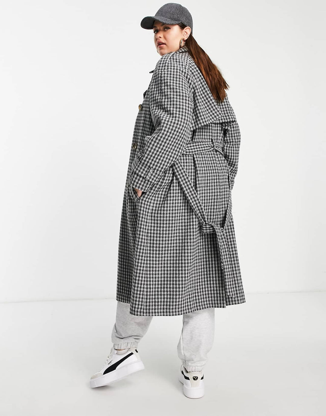 asos-design-curve-smart-heritage-check-oversized-coat