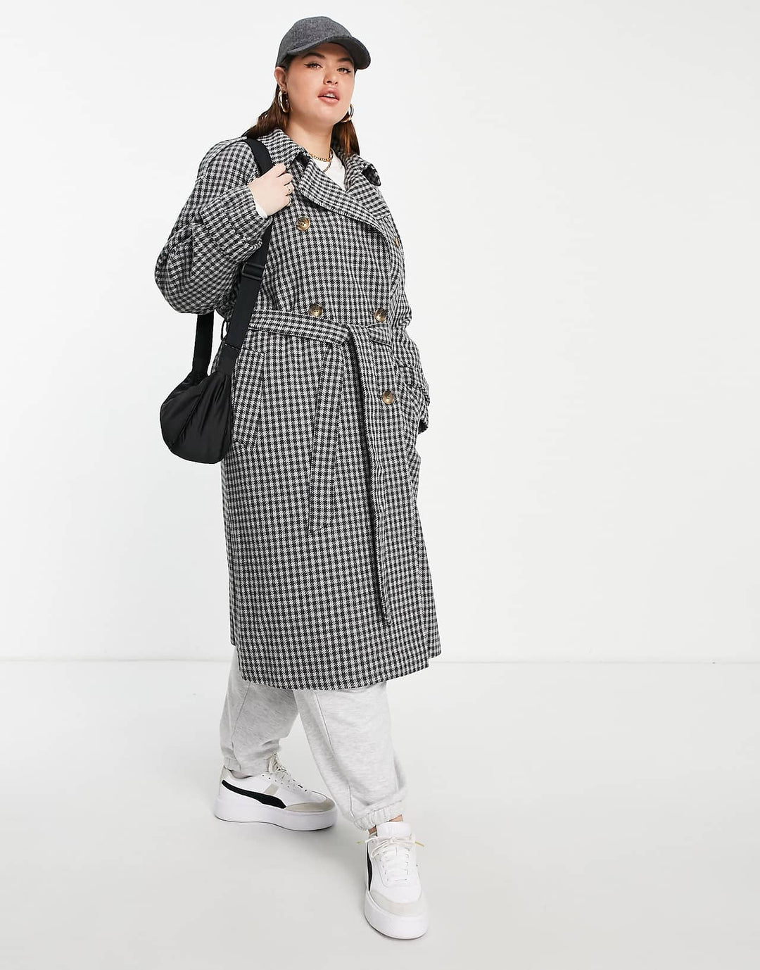 asos-design-curve-smart-heritage-check-oversized-coat