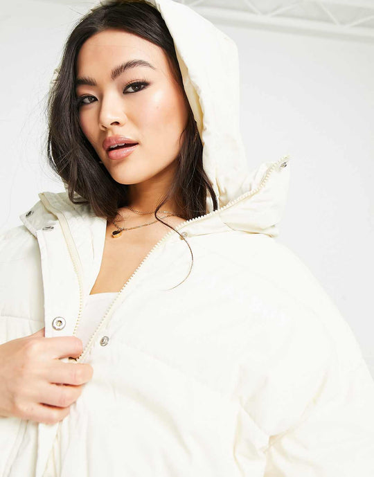 missguided-playboy-cinched-waist-hooded-puffer-jacket-in-stone