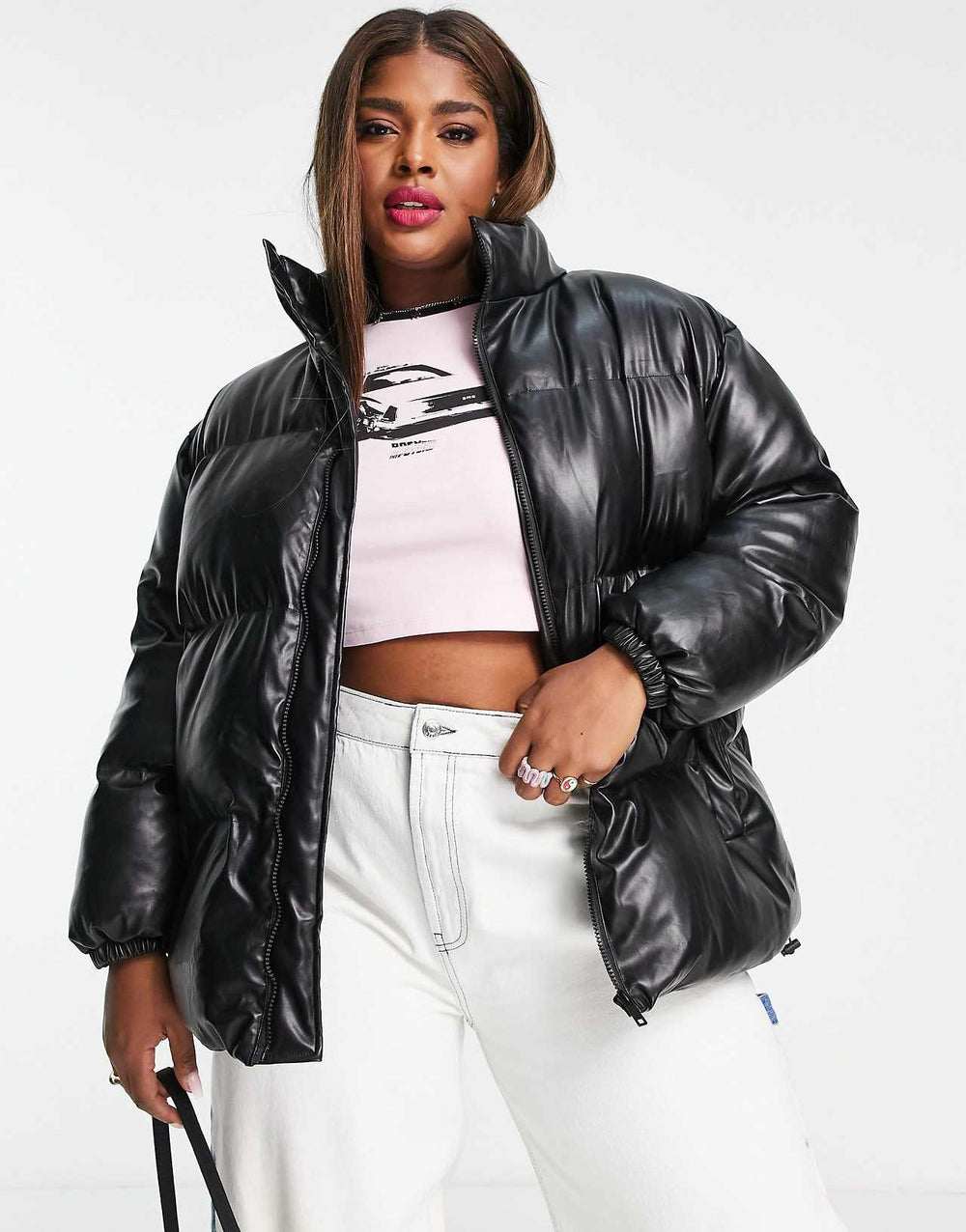 daisy-street-plus-high-neck-puffer-jacket-in-black-pu