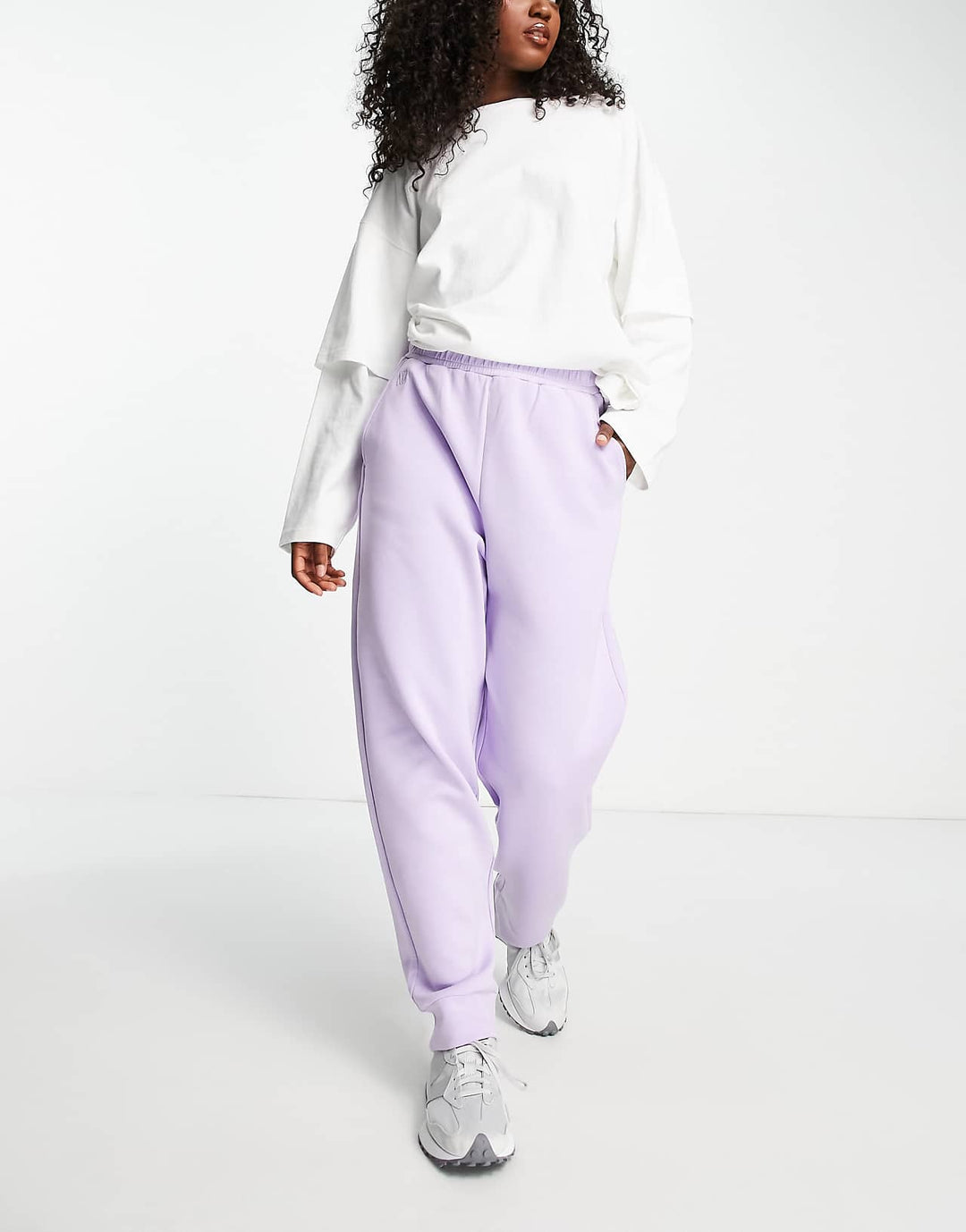 Inwear Soft Touch Jersey Joggers Co-Ord in Lilac