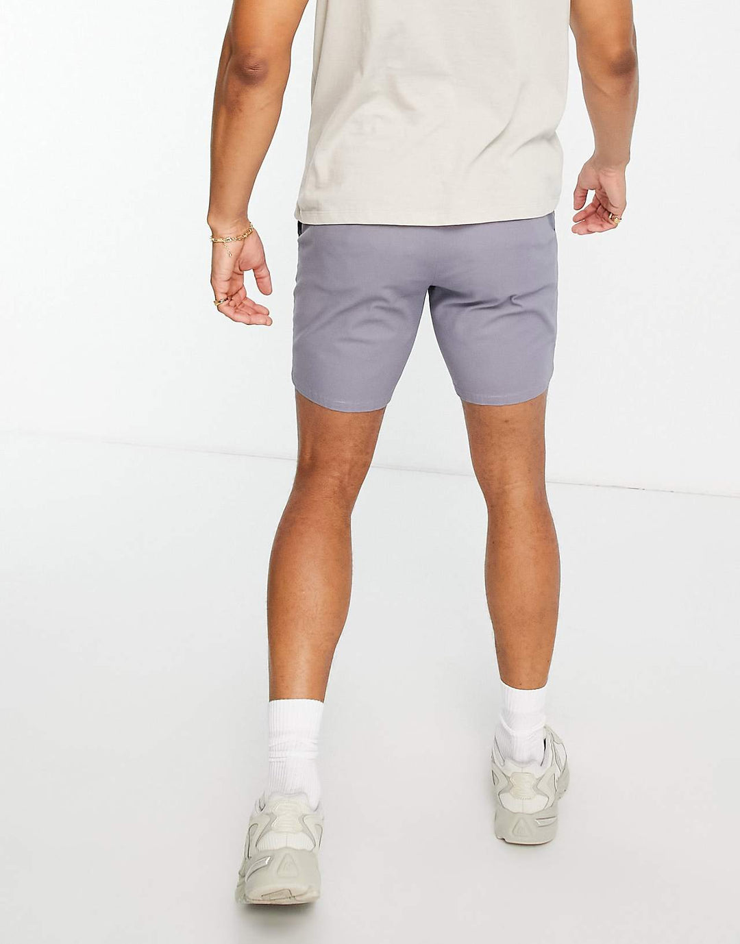 asos-design-slim-chino-shorts-in-blue