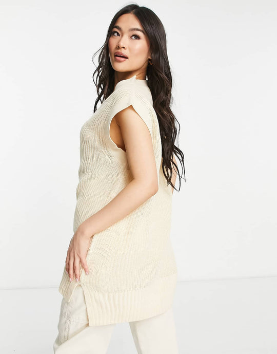 threadbare-chestnut-sleeveless-oversized-v-neck-jumper-in-stone