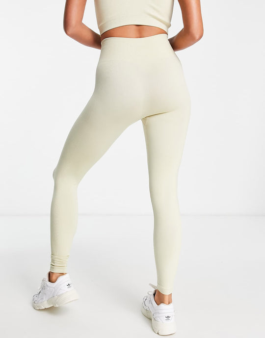 Love Other Things Seamless High Waisted Leggings in Apricot