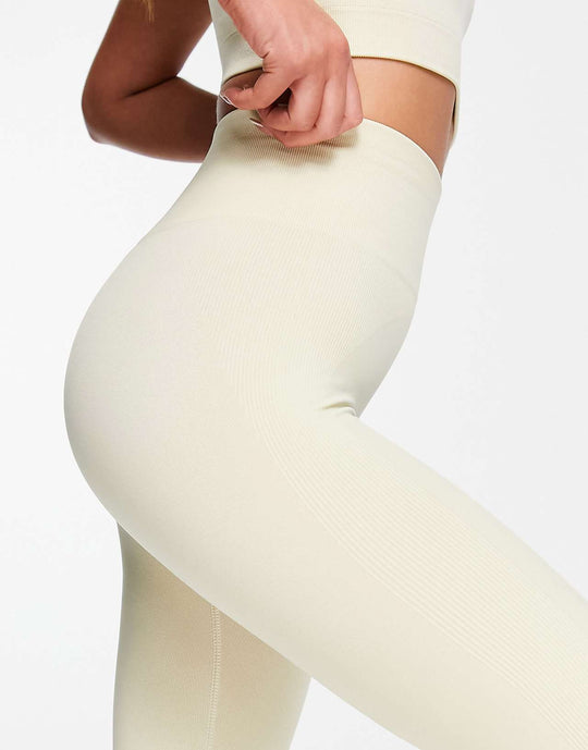 Love Other Things Seamless High Waisted Leggings in Apricot