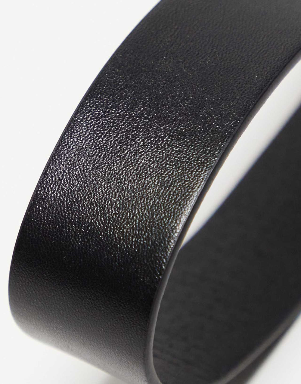 glamorous waist and hip belt with circle buckle in black