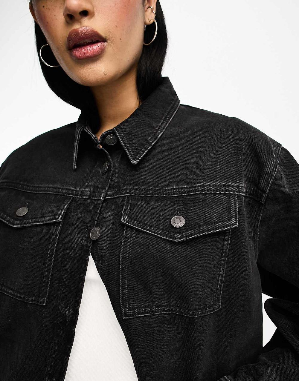 asos-design-oversized-denim-shacket-i-tvättad-svart