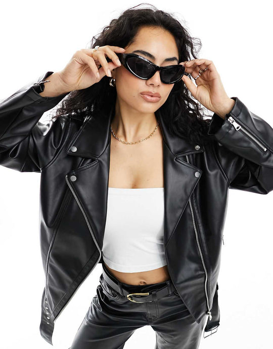 asos-design-longline-oversized-faux-leather-biker-jacket-in-black