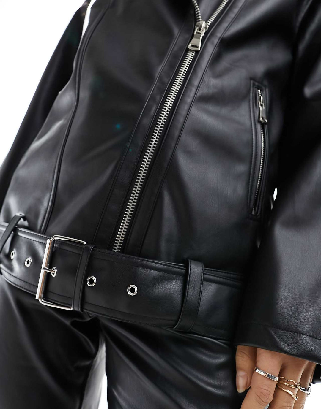 asos-design-longline-oversized-faux-leather-biker-jacket-in-black