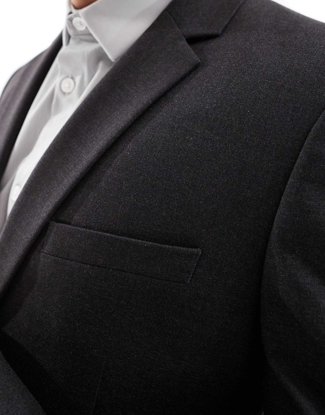 asos design kapea puvuntakki, väri: hiilenharmaa