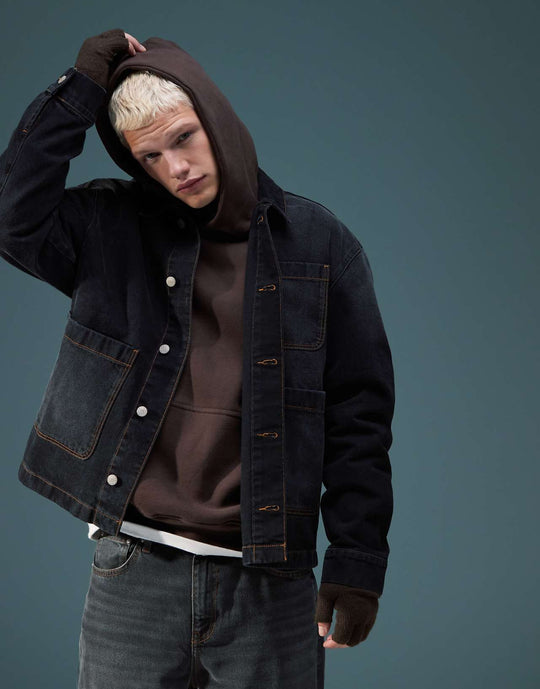 asos-design-oversized-denim-jacket-in-washed-black