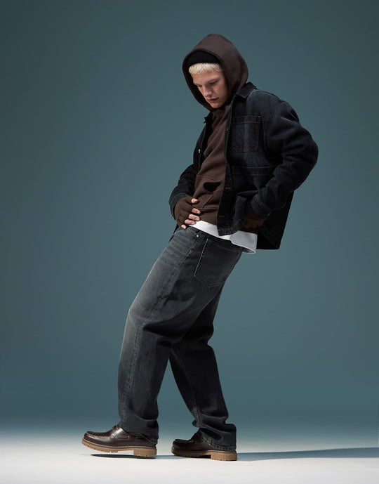 asos-design-oversized-denim-jacket-in-washed-black