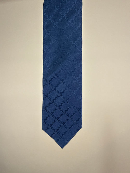 Michael Kors Logo Tie in Blue