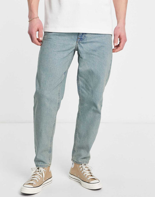 asos-design-classic-rigid-jeans-in-tinted-light-wash-blue