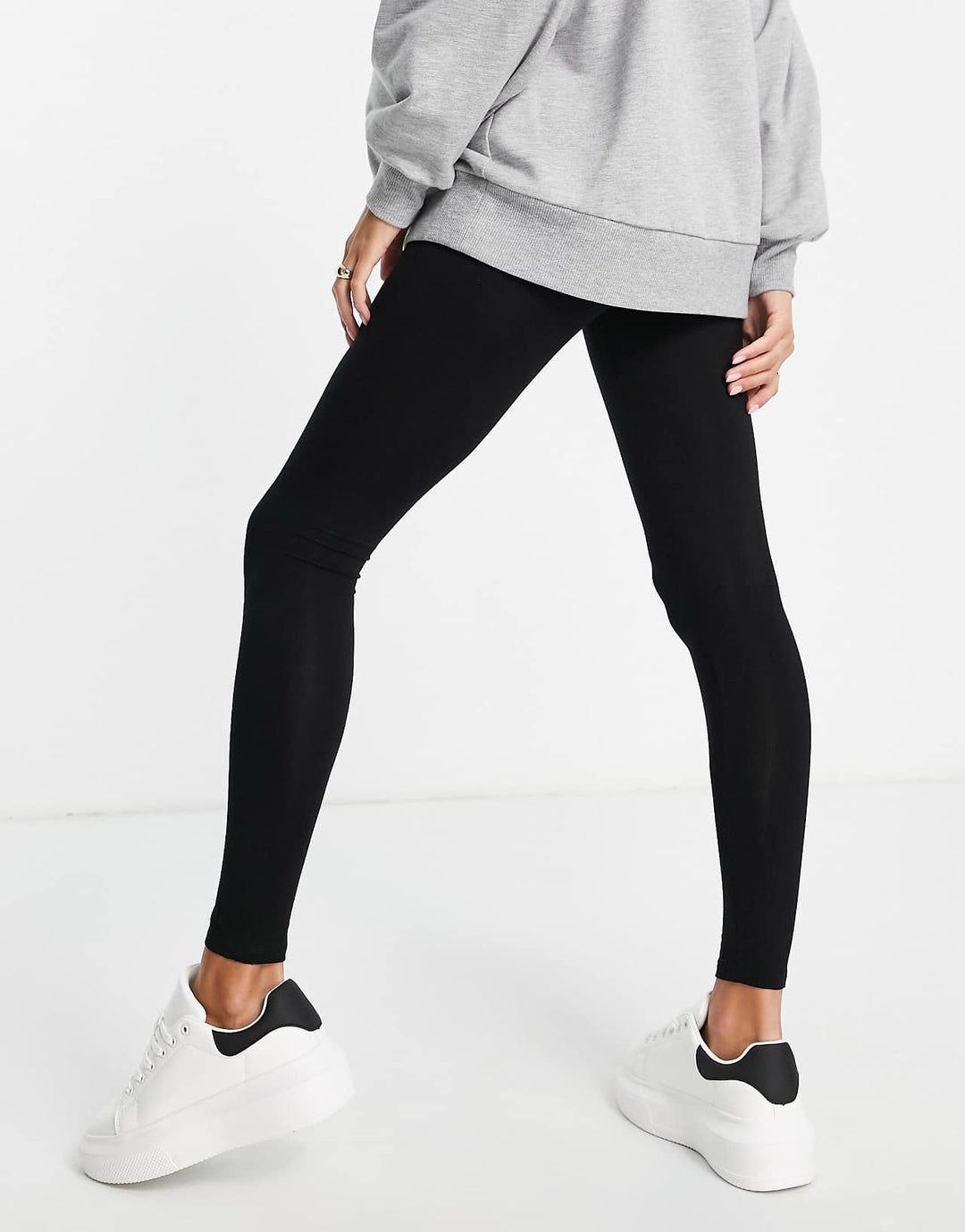 Asos-design-maternity-2-pack-over-the-bump-leggings-in-black