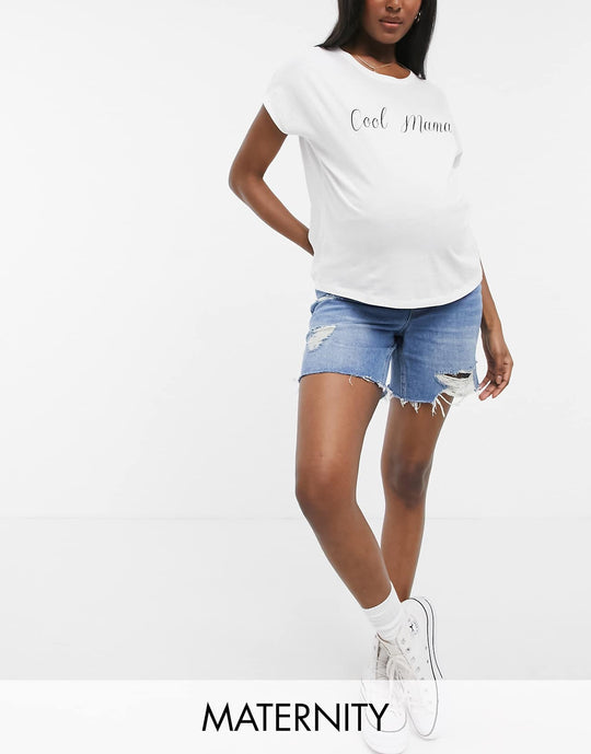 urban-bliss-maternity-high-waisted-ripped-longline-short-in-mid-wash