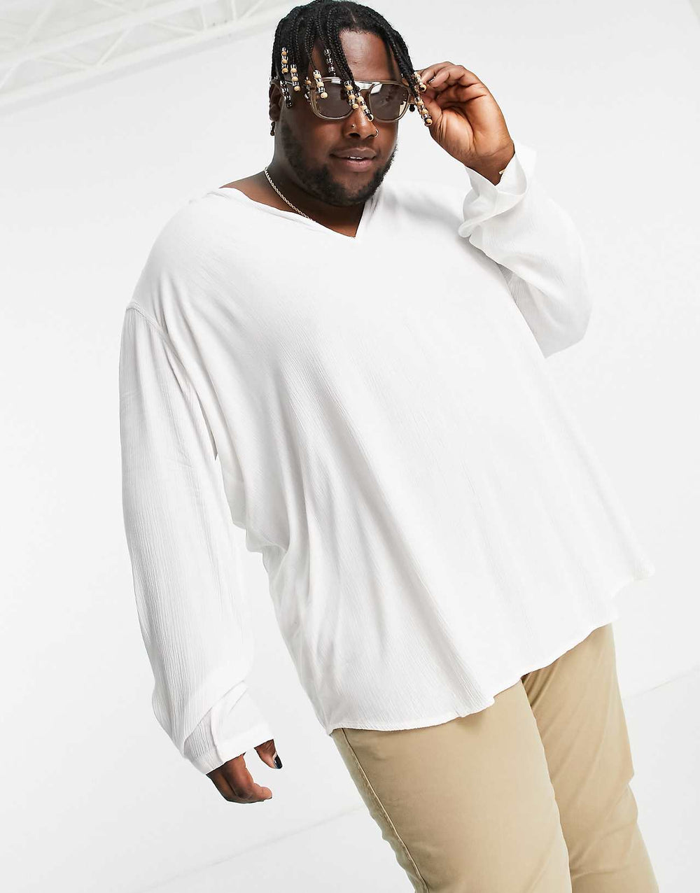 asos-design-overhead-shirt-in-crinkle-viscose-in-white