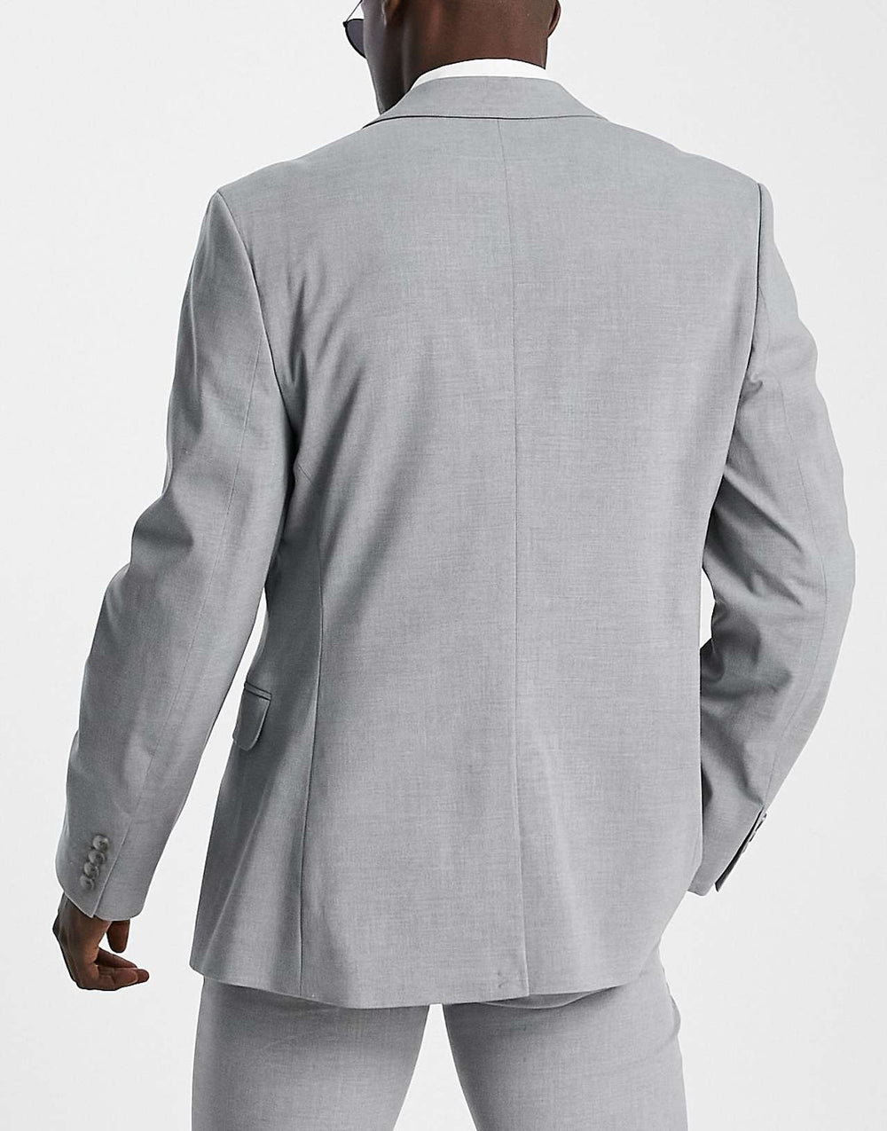 ASOS Design Skinny Suit Jacket in Grey