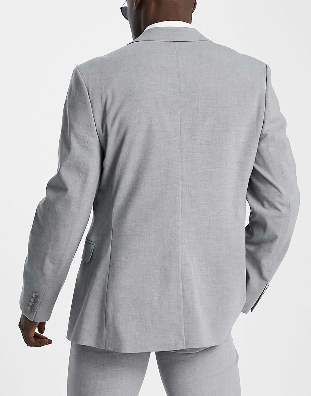 ASOS Design Skinny Suit Jacket in Grey