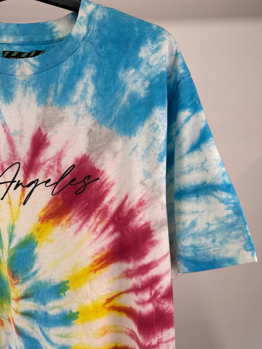 Urban Threads tie dye wash print t-shirt