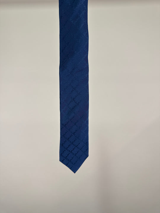 Michael Kors Logo Tie in Blue