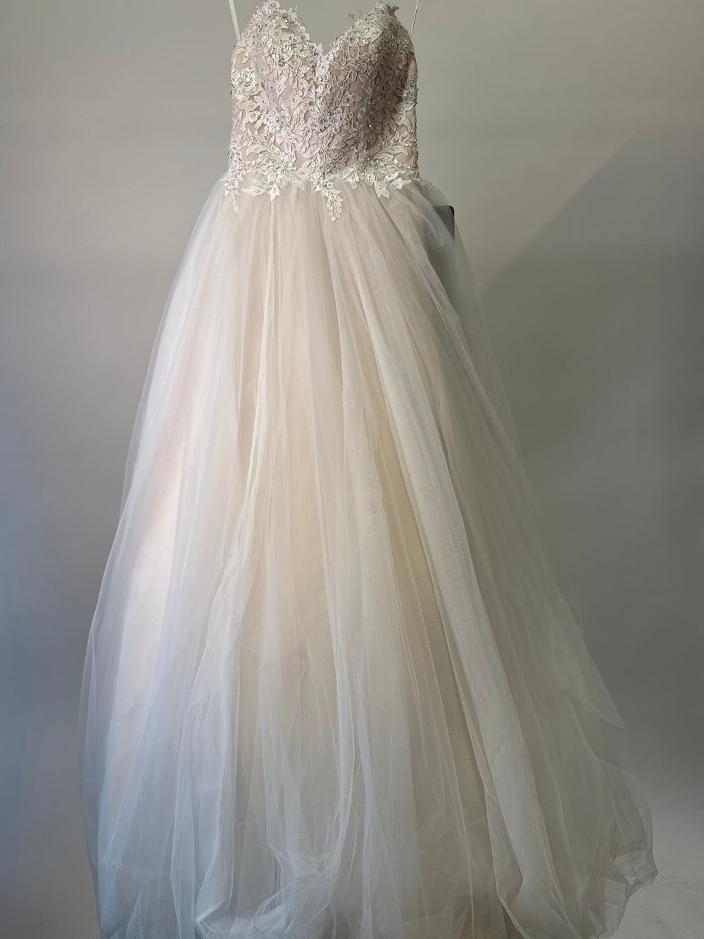 ASOS EDITION Isadora beaded lace cami wedding in Oyster