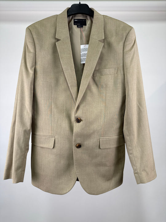 ASOS DESIGN slim suit jacket in camel