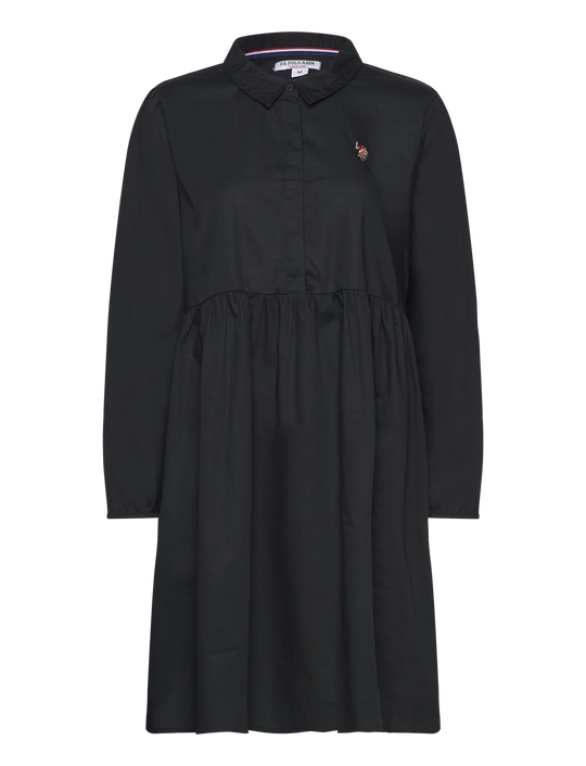 U.S. Polo Dress Blanca black aa9