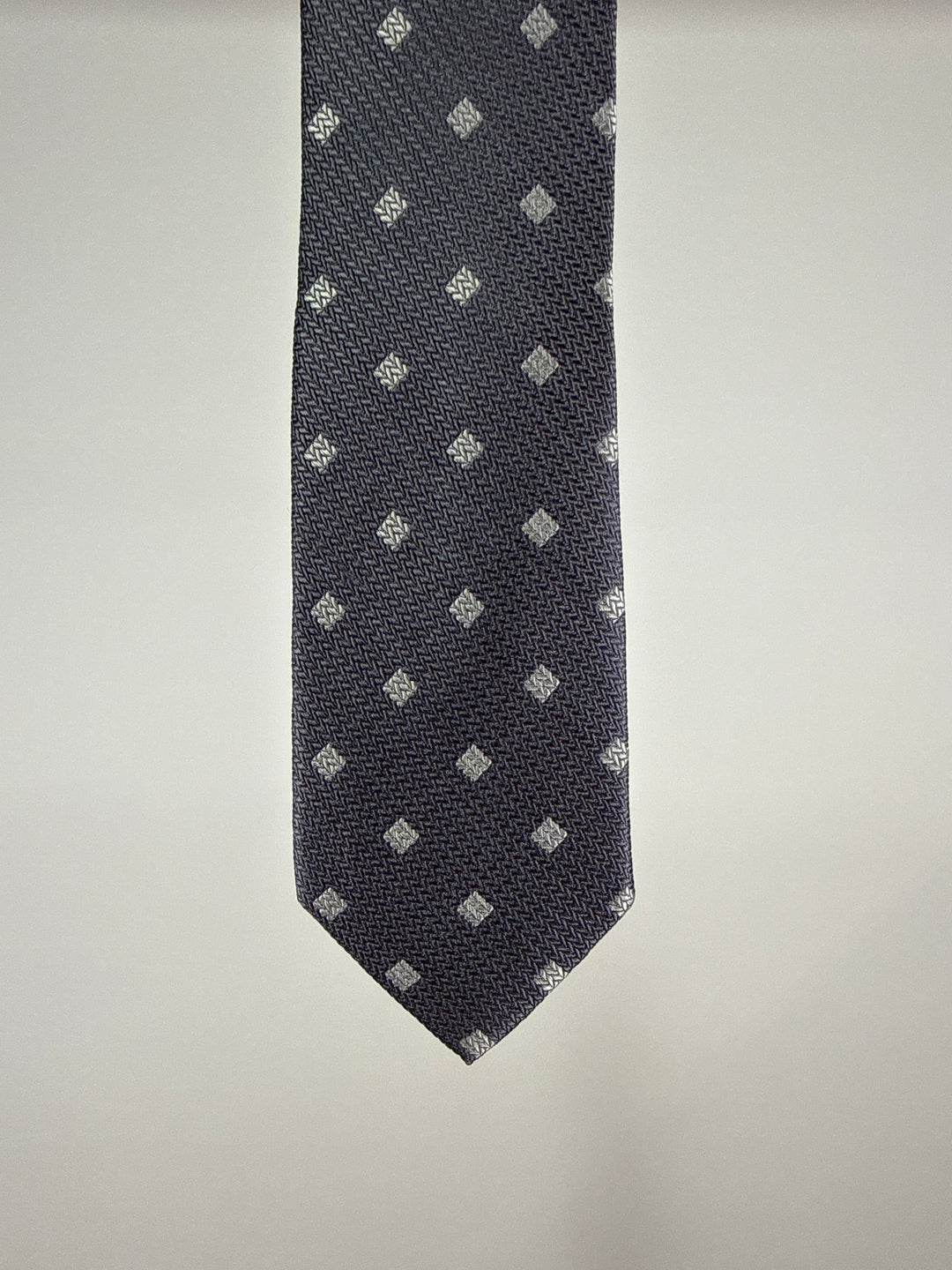 Michael Kors Square Structured Tie in Grey