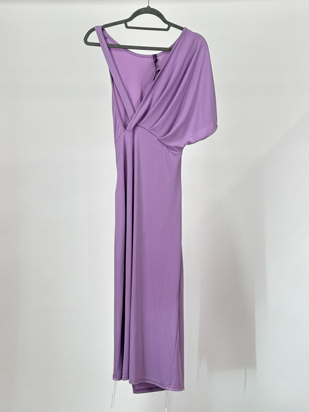 J’aime Short Sleeve Bodycon Dress in Purple