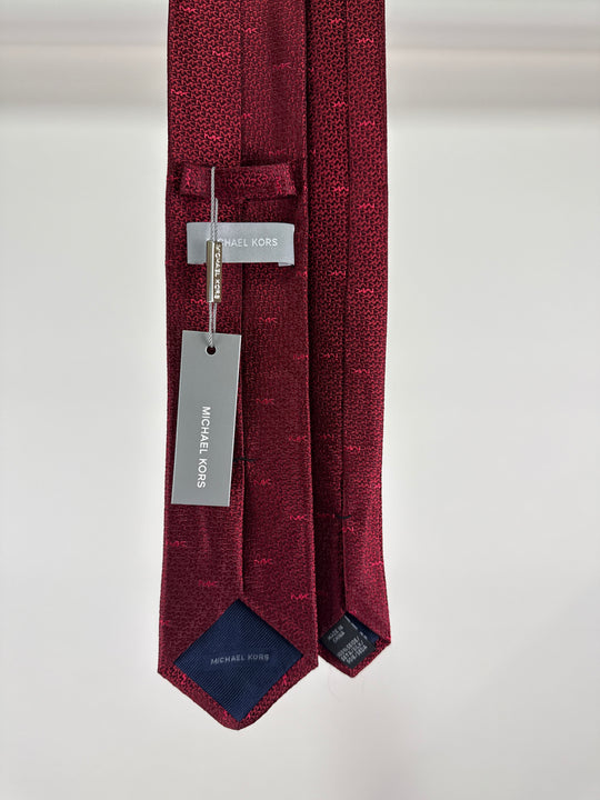 Michael Kors Logo Tie in Red