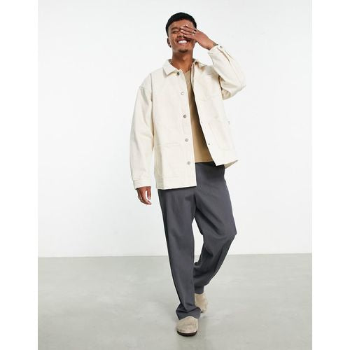 Niko overshirt in ecru