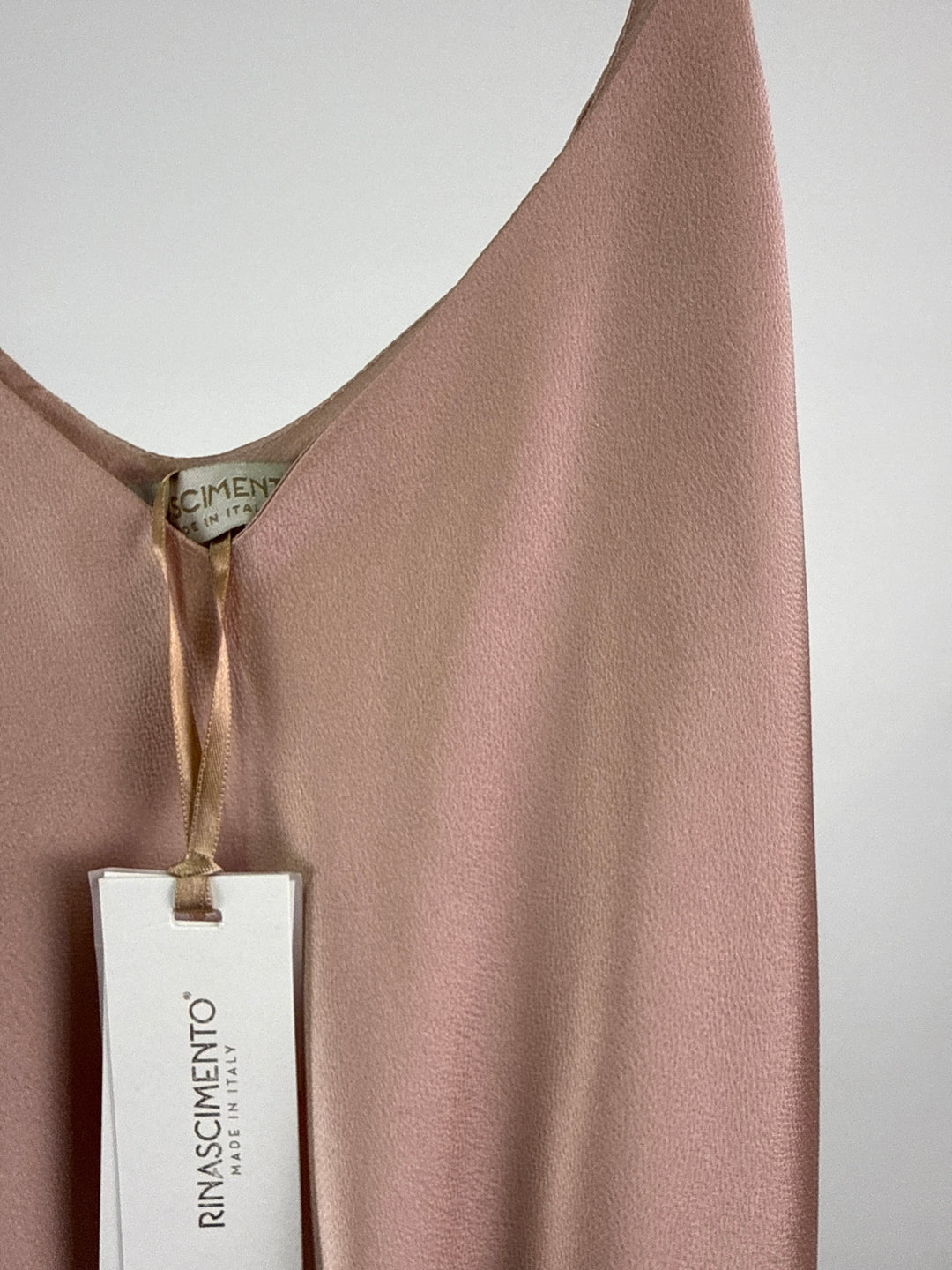 Rinascimento Plain Canotta Tank Top in Rosa Pink