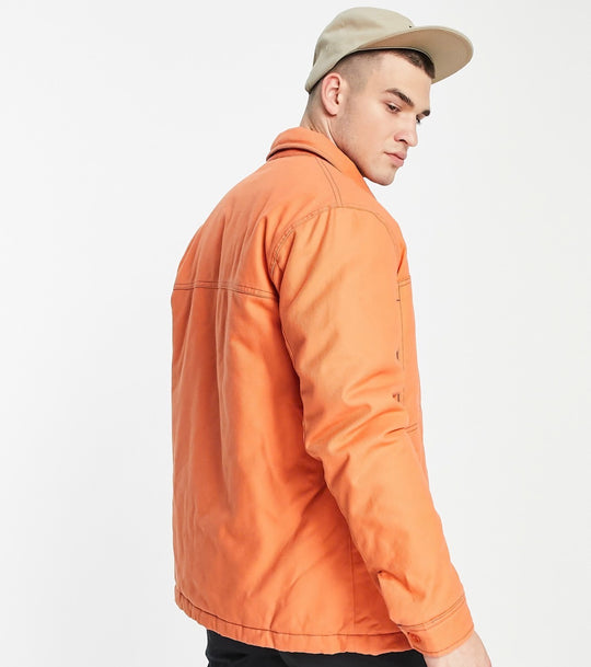 Topman padded coach jacket with contrast