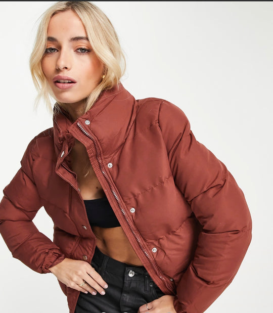 Brave Soul slay peach skin
puffer jacket